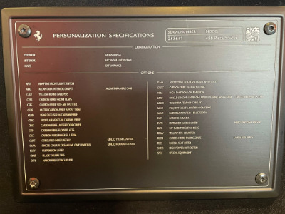 Used 2020 Ferrari 488 Pista Spider Used 2020 Ferrari 488 Pista Spider for sale Call for price at Cauley Ferrari in West Bloomfield MI 92