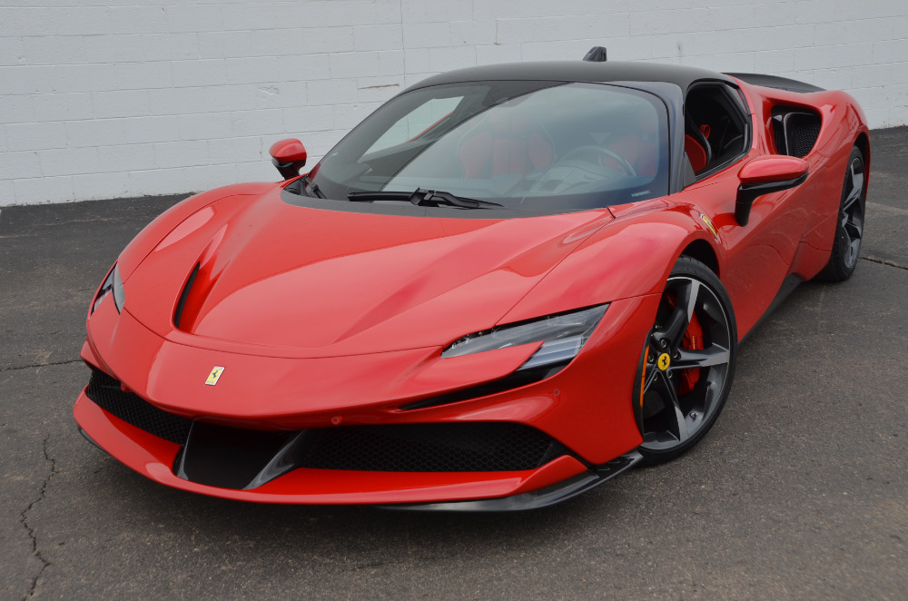 Used 2021 Ferrari SF90 Stradale Used 2021 Ferrari SF90 Stradale for sale Sold at Cauley Ferrari in West Bloomfield MI 54