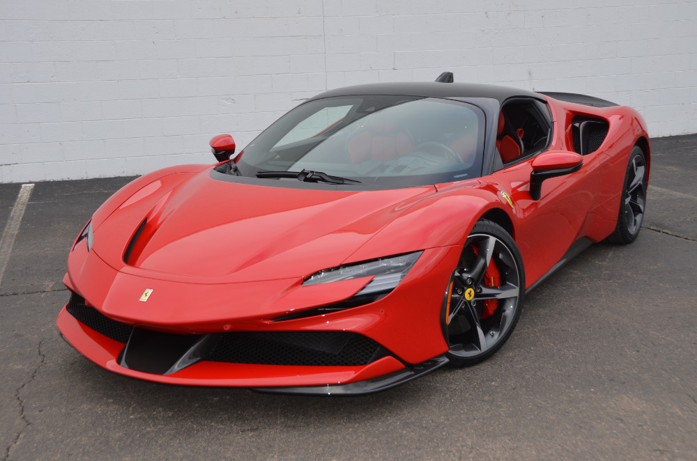 Used 2021 Ferrari SF90 Stradale Used 2021 Ferrari SF90 Stradale for sale Sold at Cauley Ferrari in West Bloomfield MI 56