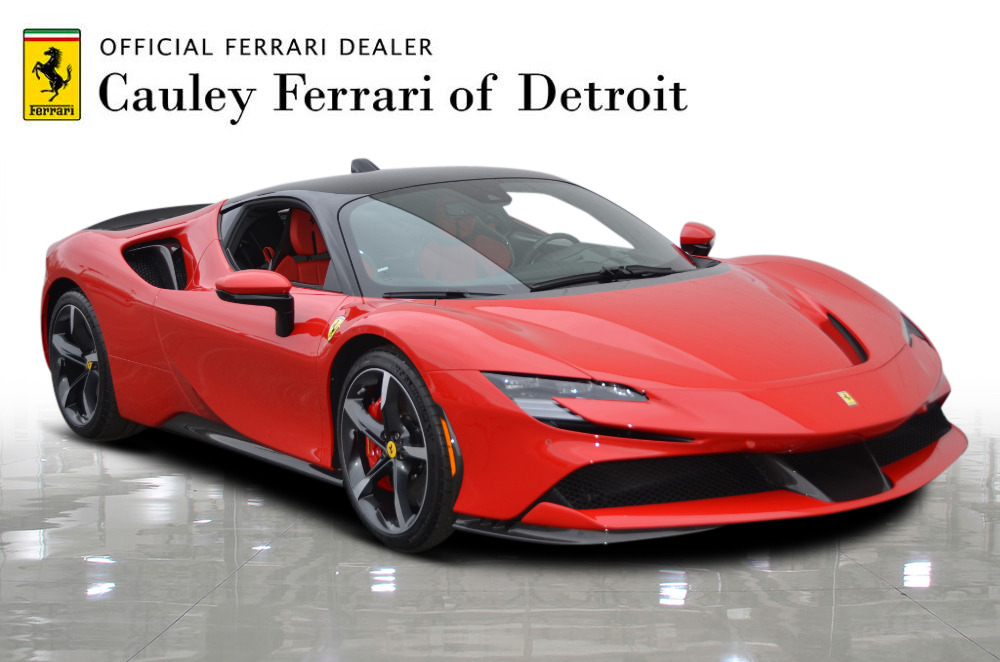 Used 2021 Ferrari SF90 Stradale Used 2021 Ferrari SF90 Stradale for sale Sold at Cauley Ferrari in West Bloomfield MI 8