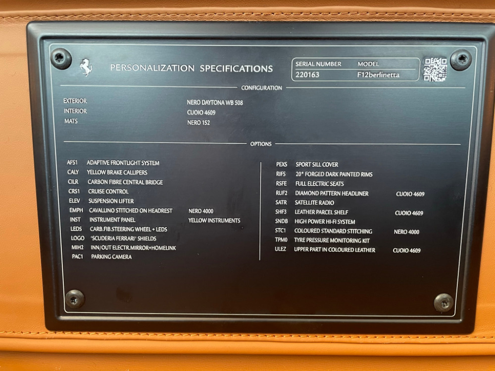 Used 2017 Ferrari F12berlinetta Used 2017 Ferrari F12berlinetta for sale Sold at Cauley Ferrari in West Bloomfield MI 80