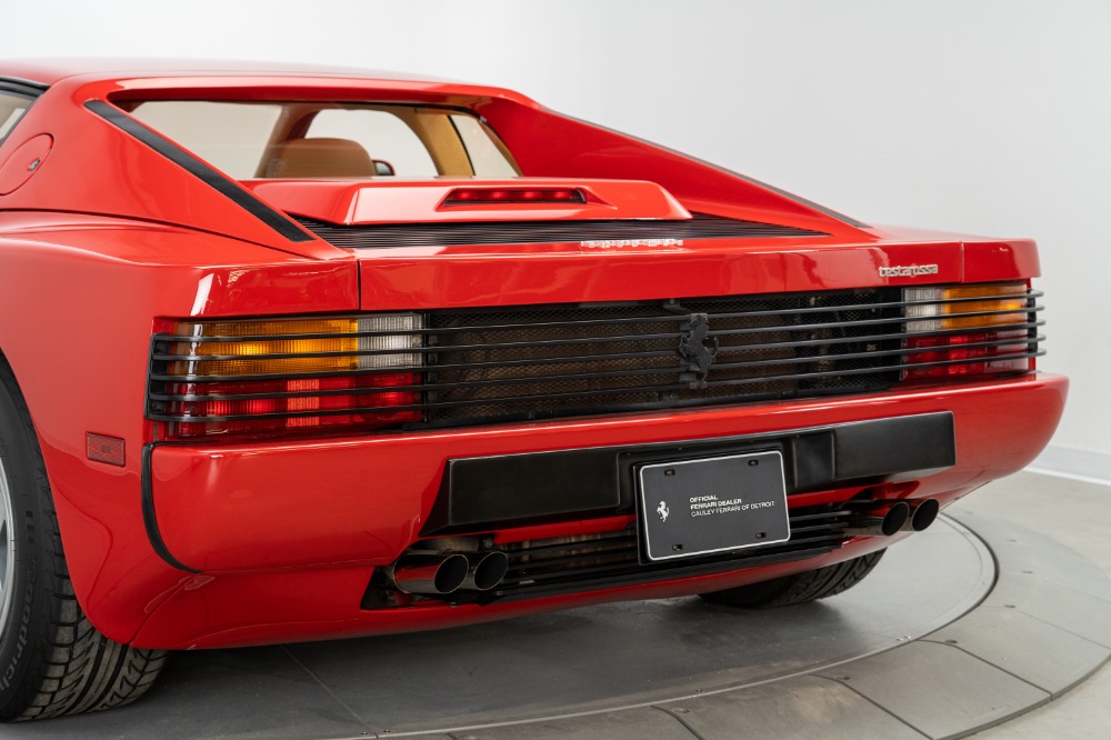 Used 1987 Ferrari Testarossa Used 1987 Ferrari Testarossa for sale Sold at Cauley Ferrari in West Bloomfield MI 62