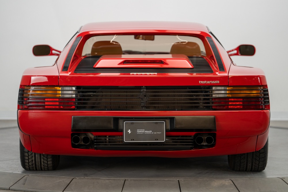 Used 1987 Ferrari Testarossa Used 1987 Ferrari Testarossa for sale Sold at Cauley Ferrari in West Bloomfield MI 7