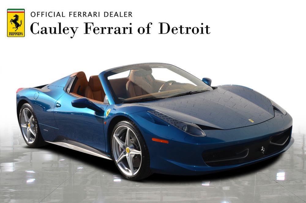 Used 2014 Ferrari 458 Spider Used 2014 Ferrari 458 Spider for sale Sold at Cauley Ferrari in West Bloomfield MI 4