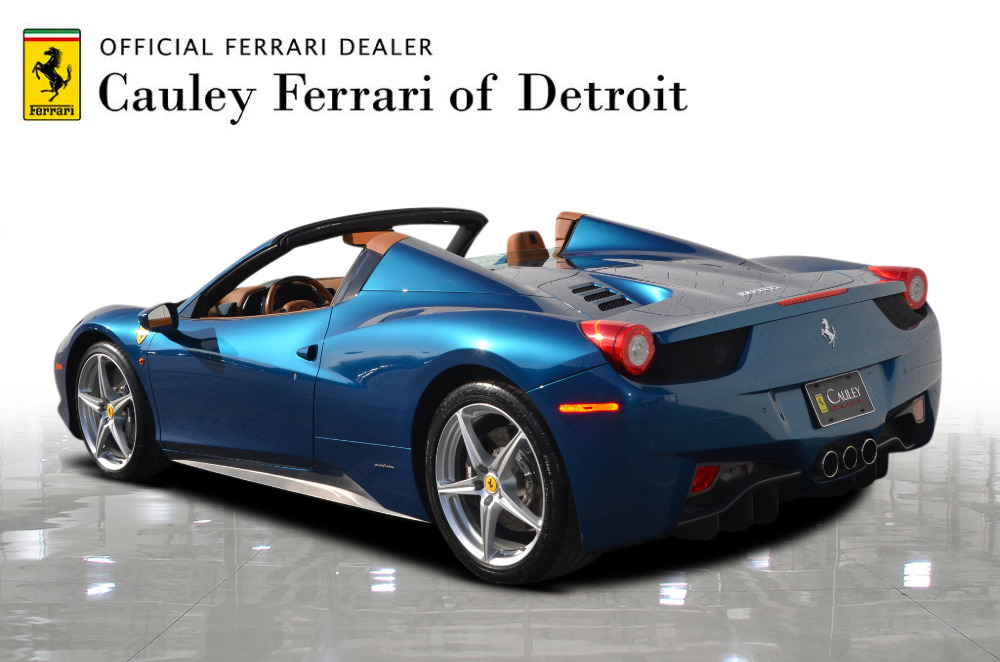 Used 2014 Ferrari 458 Spider Used 2014 Ferrari 458 Spider for sale Sold at Cauley Ferrari in West Bloomfield MI 8