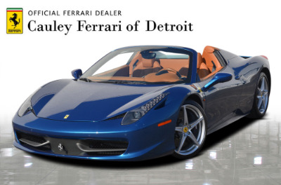 Used 2014 Ferrari 458 Spider Used 2014 Ferrari 458 Spider for sale Sold at Cauley Ferrari in West Bloomfield MI 1