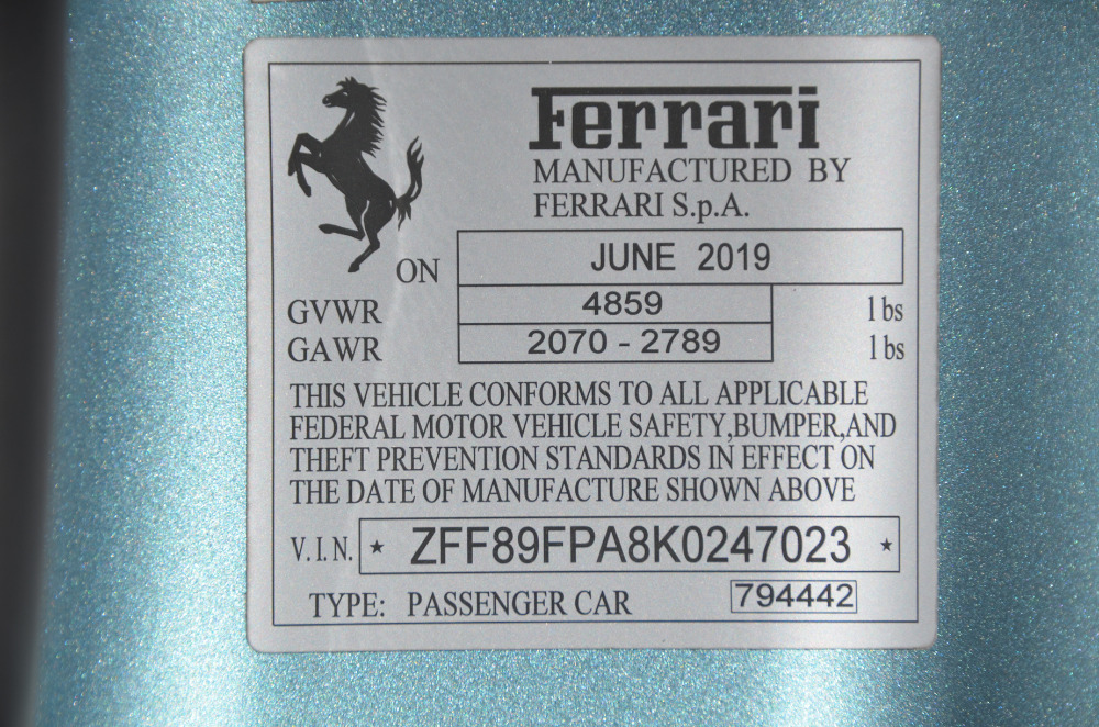Used 2019 Ferrari Portofino Used 2019 Ferrari Portofino for sale Sold at Cauley Ferrari in West Bloomfield MI 89