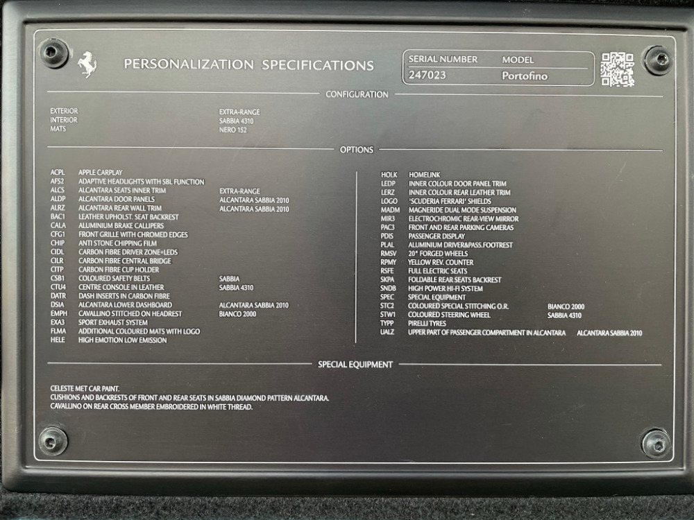 Used 2019 Ferrari Portofino Used 2019 Ferrari Portofino for sale Sold at Cauley Ferrari in West Bloomfield MI 97