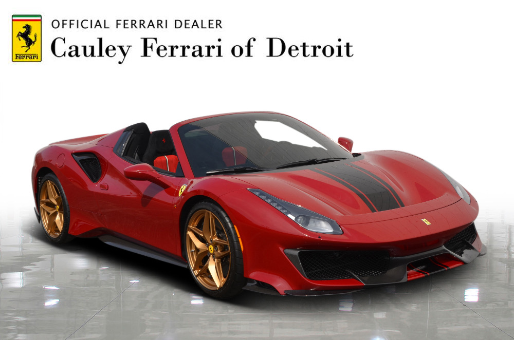 Used 2020 Ferrari 488 Pista Spider Used 2020 Ferrari 488 Pista Spider for sale Sold at Cauley Ferrari in West Bloomfield MI 4