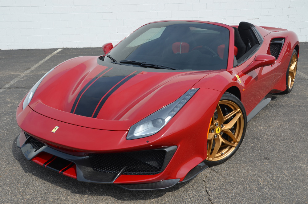 Used 2020 Ferrari 488 Pista Spider Used 2020 Ferrari 488 Pista Spider for sale Sold at Cauley Ferrari in West Bloomfield MI 53
