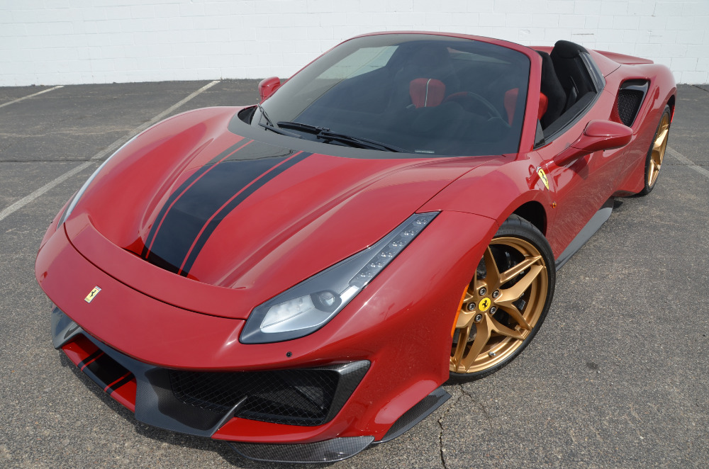 Used 2020 Ferrari 488 Pista Spider Used 2020 Ferrari 488 Pista Spider for sale Sold at Cauley Ferrari in West Bloomfield MI 54