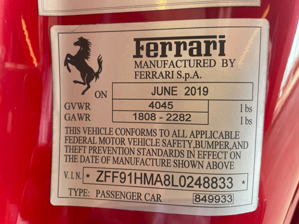 Used 2020 Ferrari 488 Pista Spider Used 2020 Ferrari 488 Pista Spider for sale Sold at Cauley Ferrari in West Bloomfield MI 94