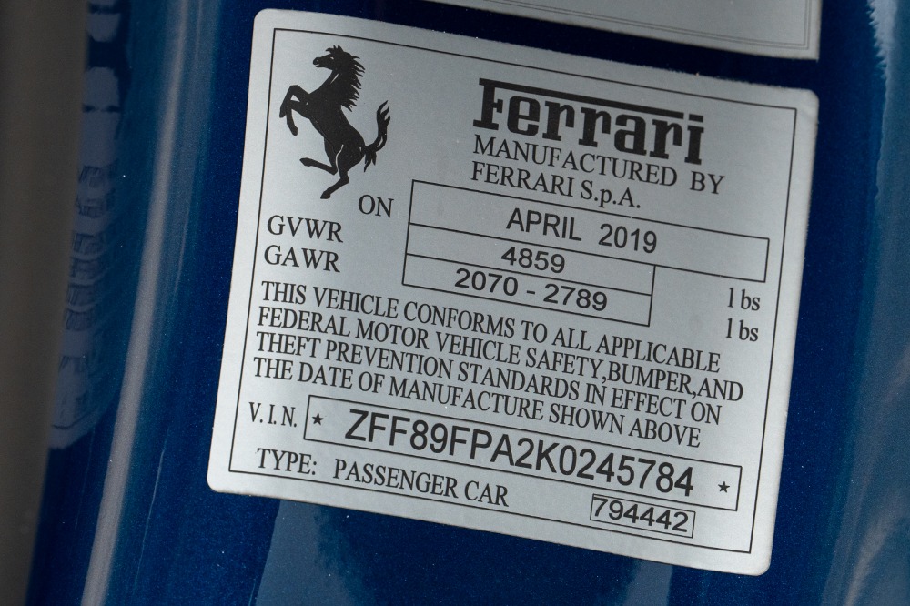 Used 2019 Ferrari Portofino Used 2019 Ferrari Portofino for sale $234,900 at Cauley Ferrari in West Bloomfield MI 97