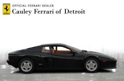Used 1989 Ferrari Testarossa Used 1989 Ferrari Testarossa for sale $144,900 at Cauley Ferrari in West Bloomfield MI 5