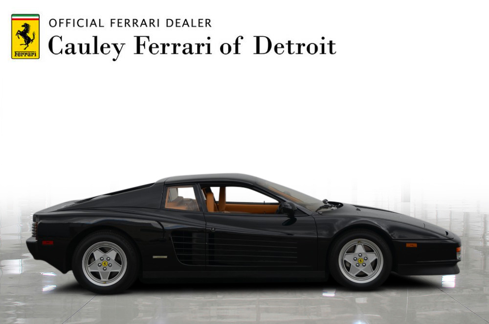 Used 1989 Ferrari Testarossa Used 1989 Ferrari Testarossa for sale Sold at Cauley Ferrari in West Bloomfield MI 5