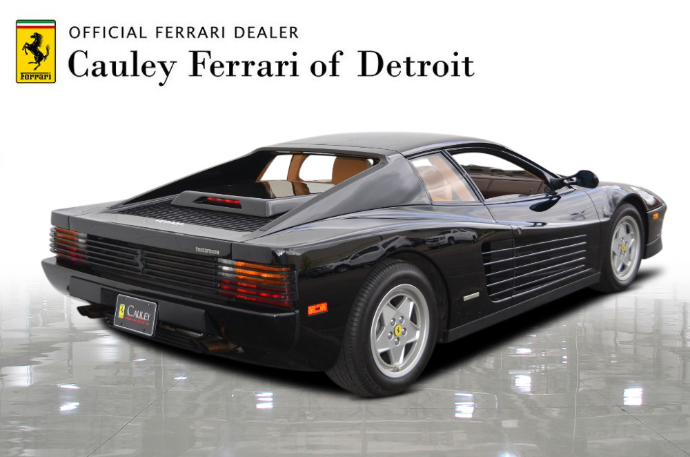 Used 1989 Ferrari Testarossa Used 1989 Ferrari Testarossa for sale Sold at Cauley Ferrari in West Bloomfield MI 6