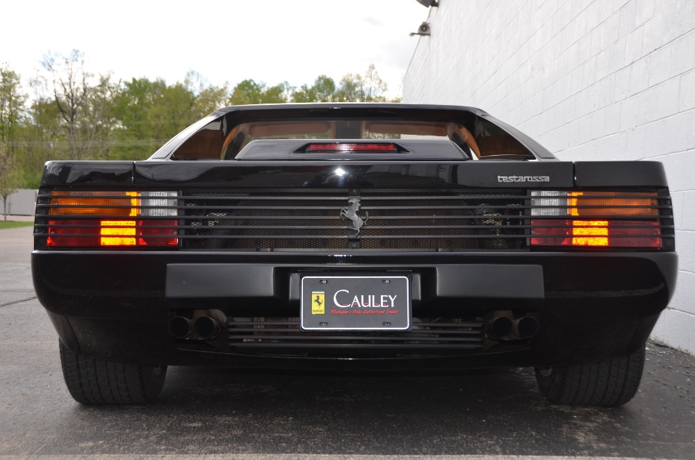Used 1989 Ferrari Testarossa Used 1989 Ferrari Testarossa for sale Sold at Cauley Ferrari in West Bloomfield MI 62