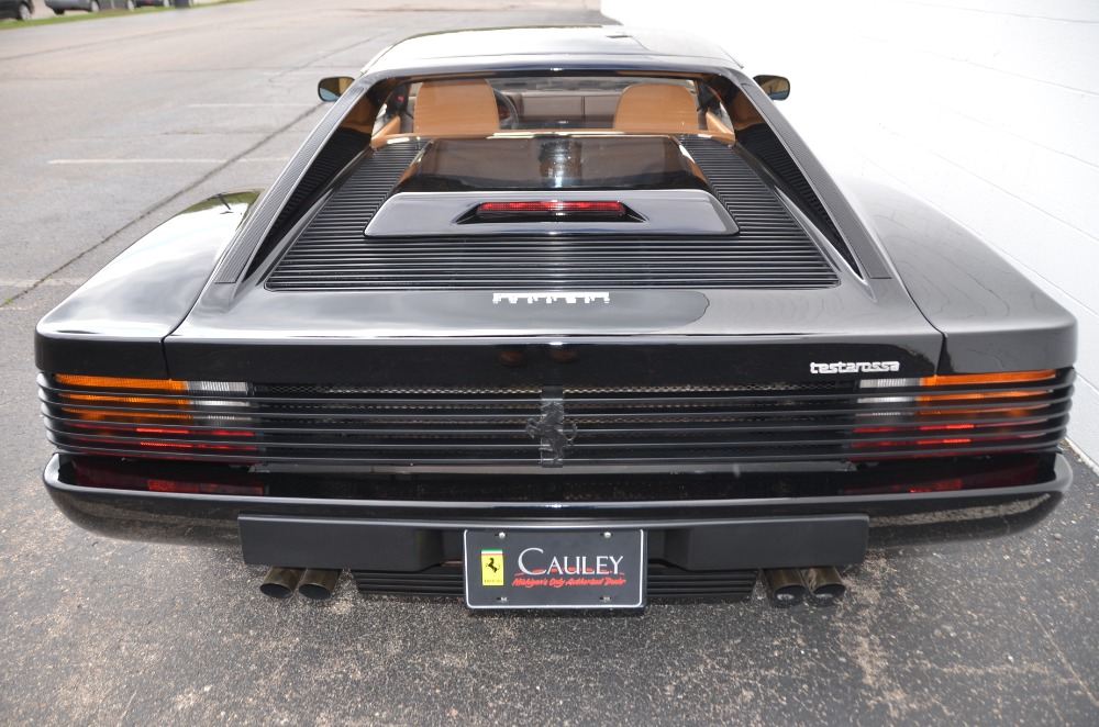 Used 1989 Ferrari Testarossa Used 1989 Ferrari Testarossa for sale Sold at Cauley Ferrari in West Bloomfield MI 63