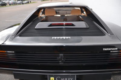 Used 1989 Ferrari Testarossa Used 1989 Ferrari Testarossa for sale $144,900 at Cauley Ferrari in West Bloomfield MI 66
