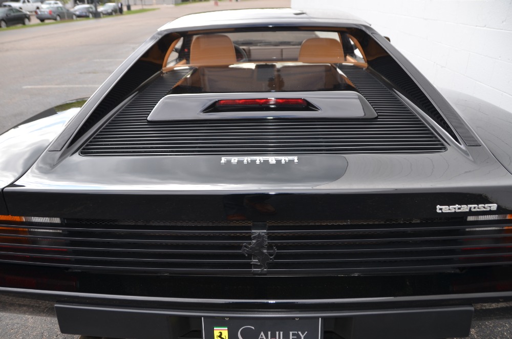 Used 1989 Ferrari Testarossa Used 1989 Ferrari Testarossa for sale Sold at Cauley Ferrari in West Bloomfield MI 66
