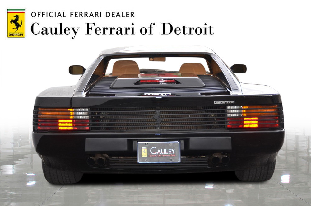 Used 1989 Ferrari Testarossa Used 1989 Ferrari Testarossa for sale Sold at Cauley Ferrari in West Bloomfield MI 7