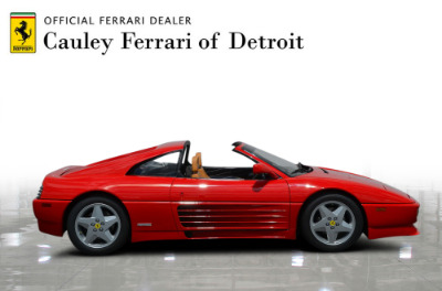 Used 1991 Ferrari 348 TS Used 1991 Ferrari 348 TS for sale Sold at Cauley Ferrari in West Bloomfield MI 5