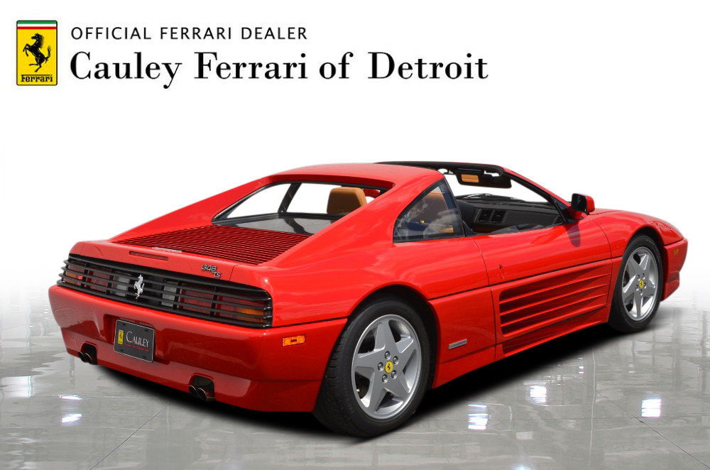 Used 1991 Ferrari 348 TS Used 1991 Ferrari 348 TS for sale Sold at Cauley Ferrari in West Bloomfield MI 6