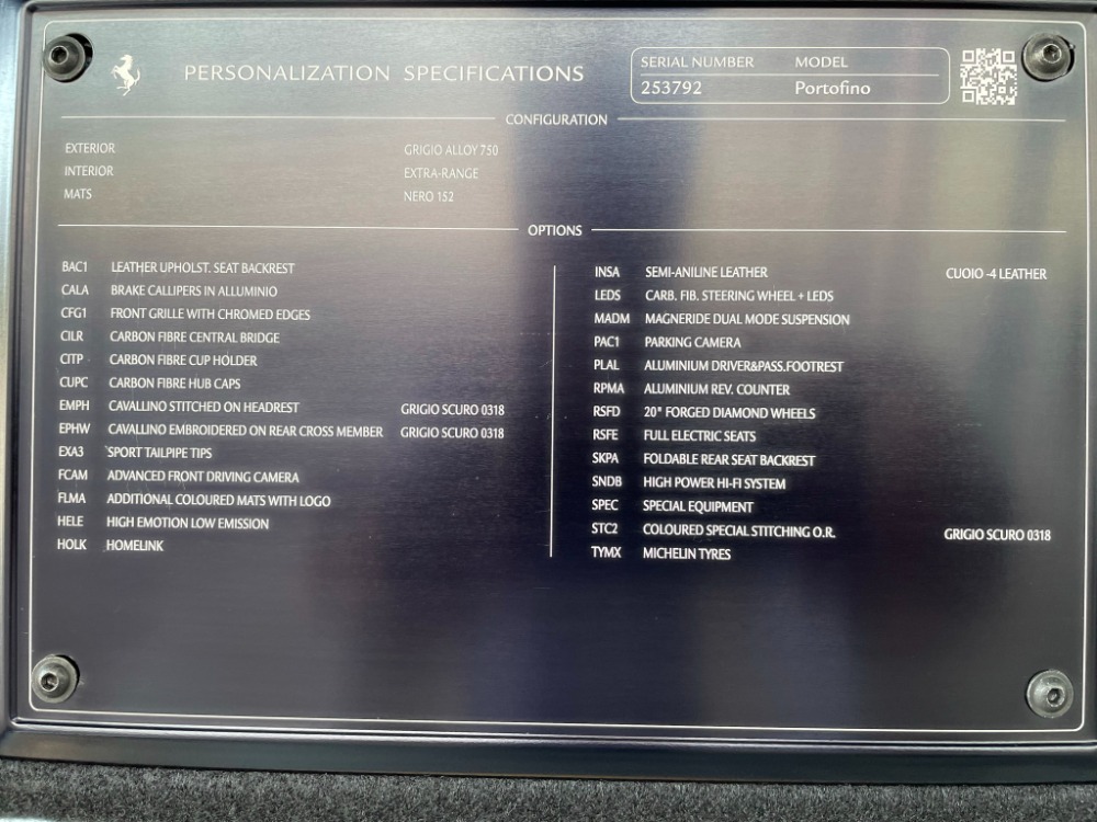 Used 2020 Ferrari Portofino Used 2020 Ferrari Portofino for sale Sold at Cauley Ferrari in West Bloomfield MI 93