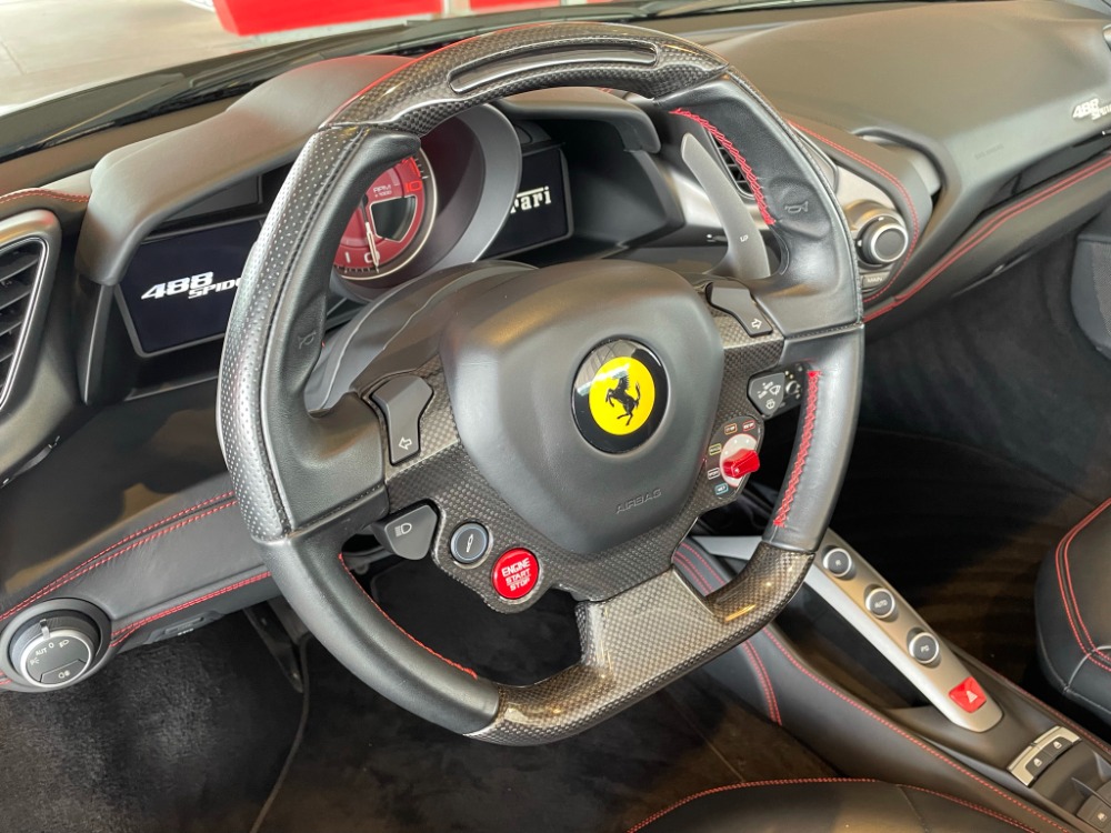 Used 2017 Ferrari 488 Spider Used 2017 Ferrari 488 Spider for sale Sold at Cauley Ferrari in West Bloomfield MI 38