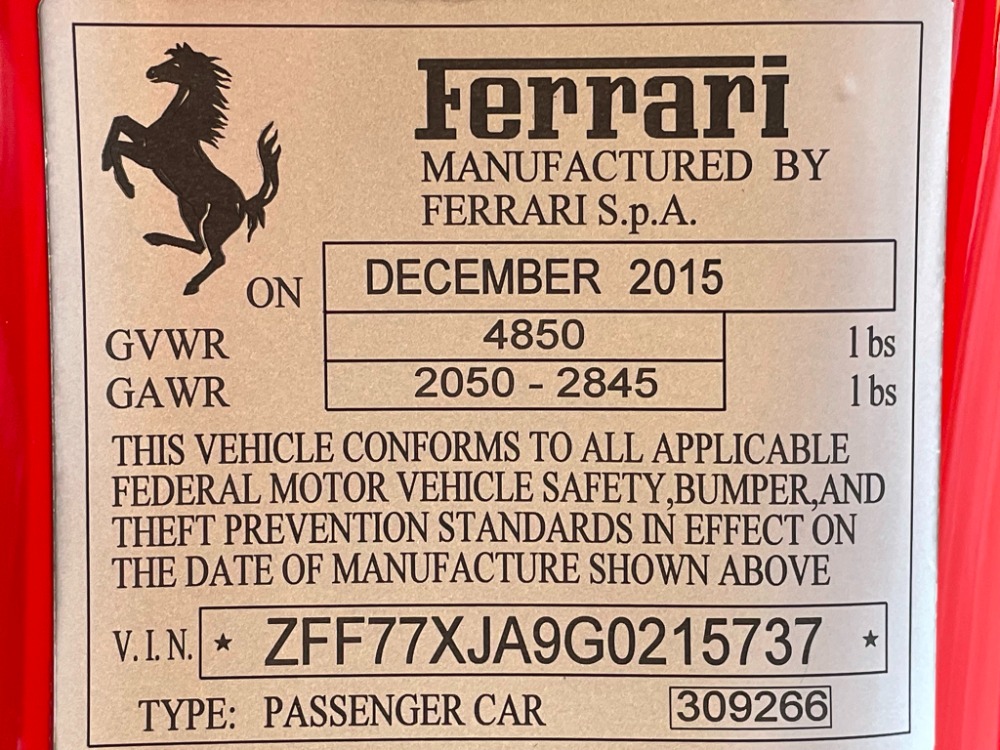 Used 2016 Ferrari California T Used 2016 Ferrari California T for sale Sold at Cauley Ferrari in West Bloomfield MI 97