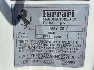 Used 2017 Ferrari 488 Spider Used 2017 Ferrari 488 Spider for sale $349,900 at Cauley Ferrari in West Bloomfield MI 96