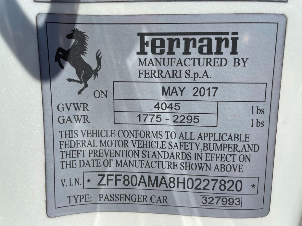 Used 2017 Ferrari 488 Spider Used 2017 Ferrari 488 Spider for sale Sold at Cauley Ferrari in West Bloomfield MI 96