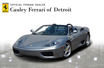 Used 2004 Ferrari 360 Spider Used 2004 Ferrari 360 Spider for sale Sold at Cauley Ferrari in West Bloomfield MI 1