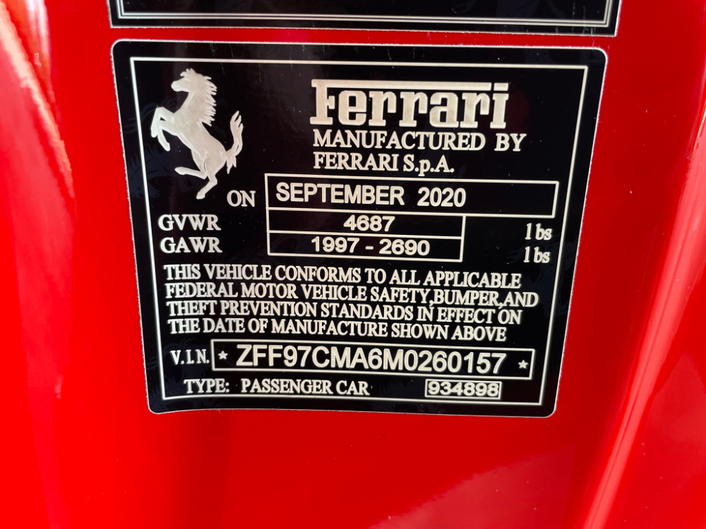 Used 2021 Ferrari 812 GTS Used 2021 Ferrari 812 GTS for sale Sold at Cauley Ferrari in West Bloomfield MI 98