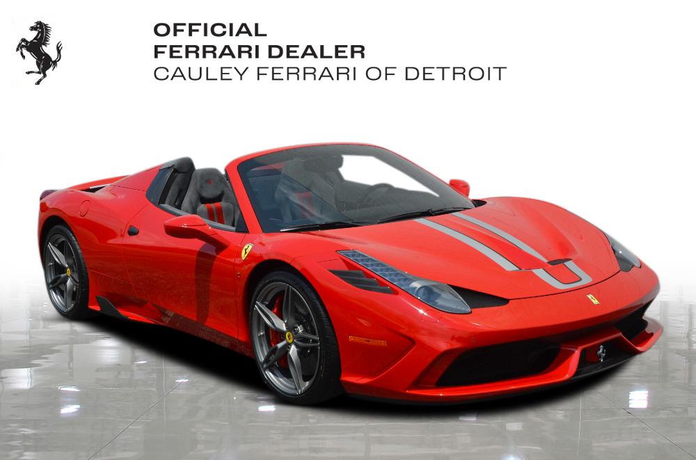 Used 2015 Ferrari 458 Speciale A Used 2015 Ferrari 458 Speciale A for sale Sold at Cauley Ferrari in West Bloomfield MI 4