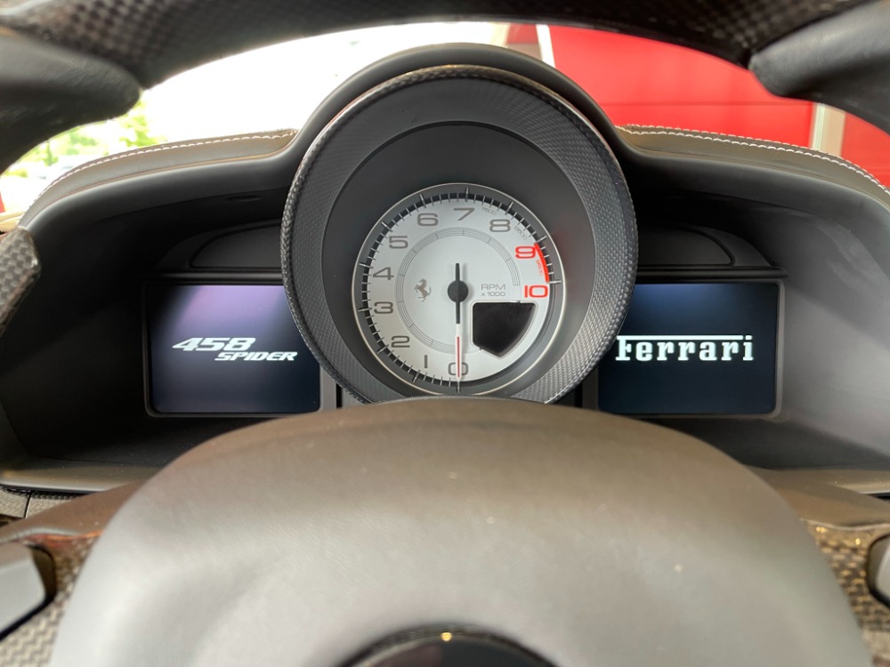 Used 2013 Ferrari 458 Spider Used 2013 Ferrari 458 Spider for sale Sold at Cauley Ferrari in West Bloomfield MI 37
