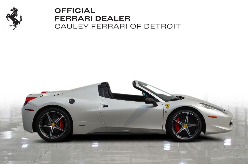 Used 2013 Ferrari 458 Spider Used 2013 Ferrari 458 Spider for sale Sold at Cauley Ferrari in West Bloomfield MI 5