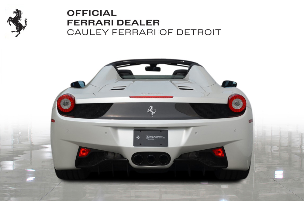 Used 2013 Ferrari 458 Spider Used 2013 Ferrari 458 Spider for sale Sold at Cauley Ferrari in West Bloomfield MI 7