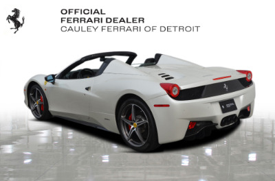 Used 2013 Ferrari 458 Spider Used 2013 Ferrari 458 Spider for sale $299,900 at Cauley Ferrari in West Bloomfield MI 8