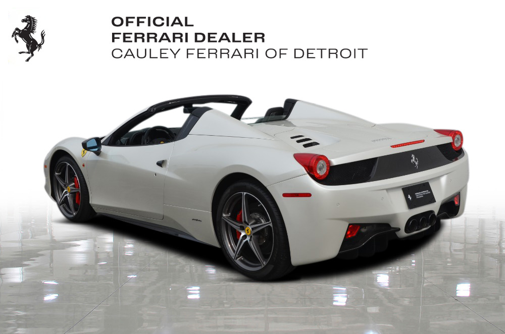 Used 2013 Ferrari 458 Spider Used 2013 Ferrari 458 Spider for sale Sold at Cauley Ferrari in West Bloomfield MI 8