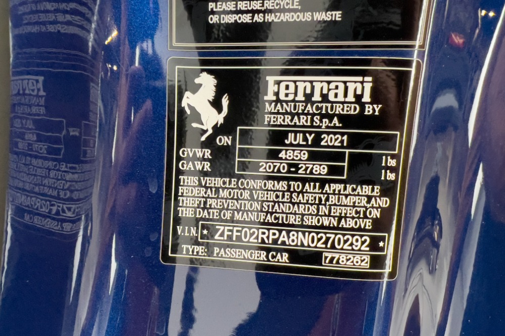 Used 2022 Ferrari Portofino M Used 2022 Ferrari Portofino M for sale Call for price at Cauley Ferrari in West Bloomfield MI 91