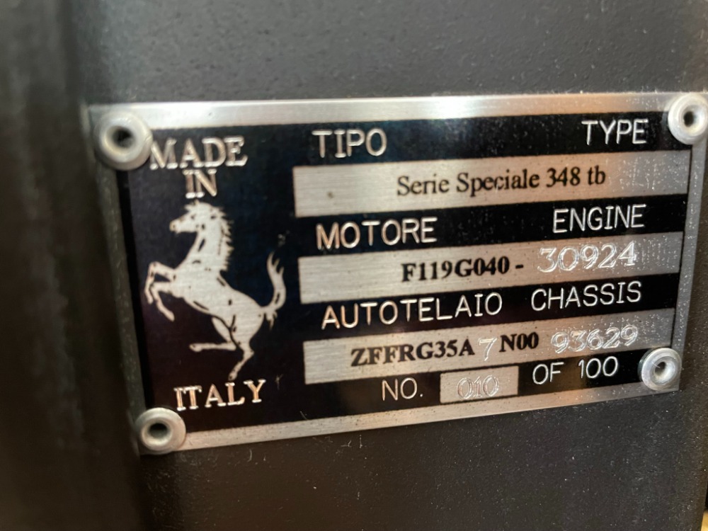 Used 1992 Ferrari 348 Serie Speciale Used 1992 Ferrari 348 Serie Speciale for sale Sold at Cauley Ferrari in West Bloomfield MI 81