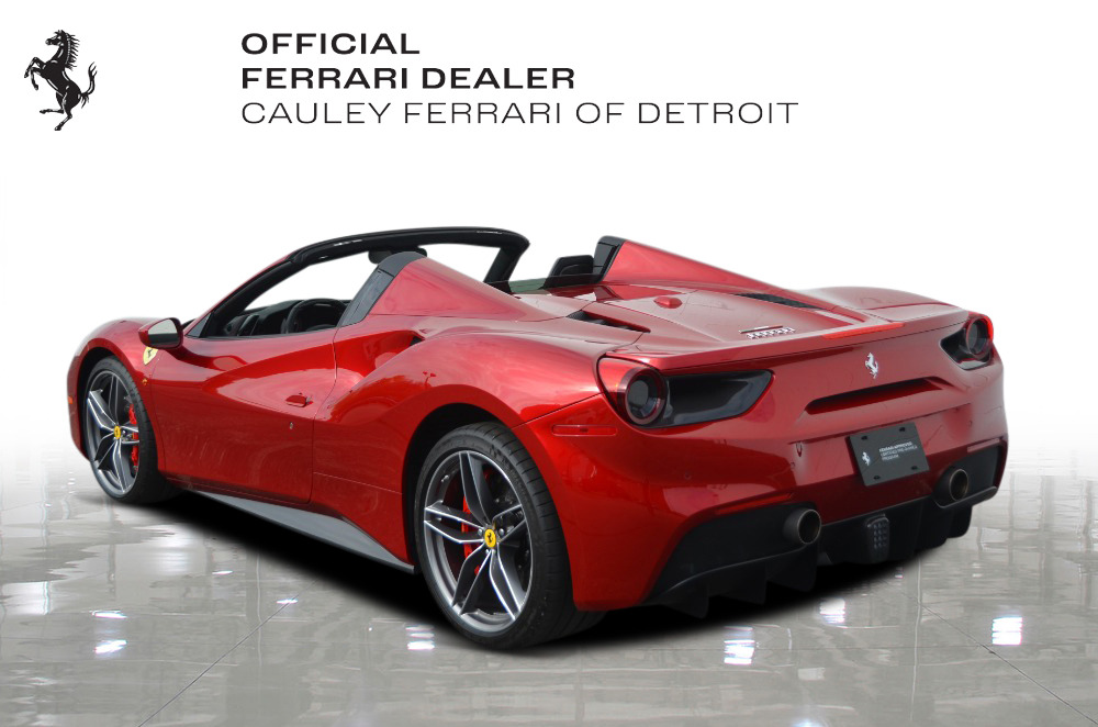 Used 2018 Ferrari 488 Spider Used 2018 Ferrari 488 Spider for sale Sold at Cauley Ferrari in West Bloomfield MI 8