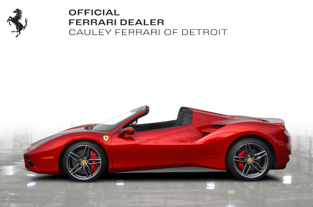Used 2018 Ferrari 488 Spider Used 2018 Ferrari 488 Spider for sale Sold at Cauley Ferrari in West Bloomfield MI 9