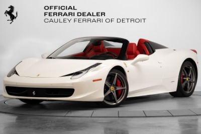 Used 2015 Ferrari 458 Spider Used 2015 Ferrari 458 Spider for sale $259,900 at Cauley Ferrari in West Bloomfield MI 1