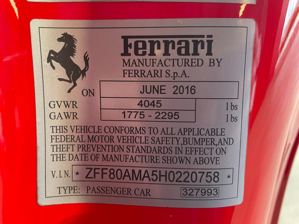 Used 2017 Ferrari 488 Spider Used 2017 Ferrari 488 Spider for sale Sold at Cauley Ferrari in West Bloomfield MI 89