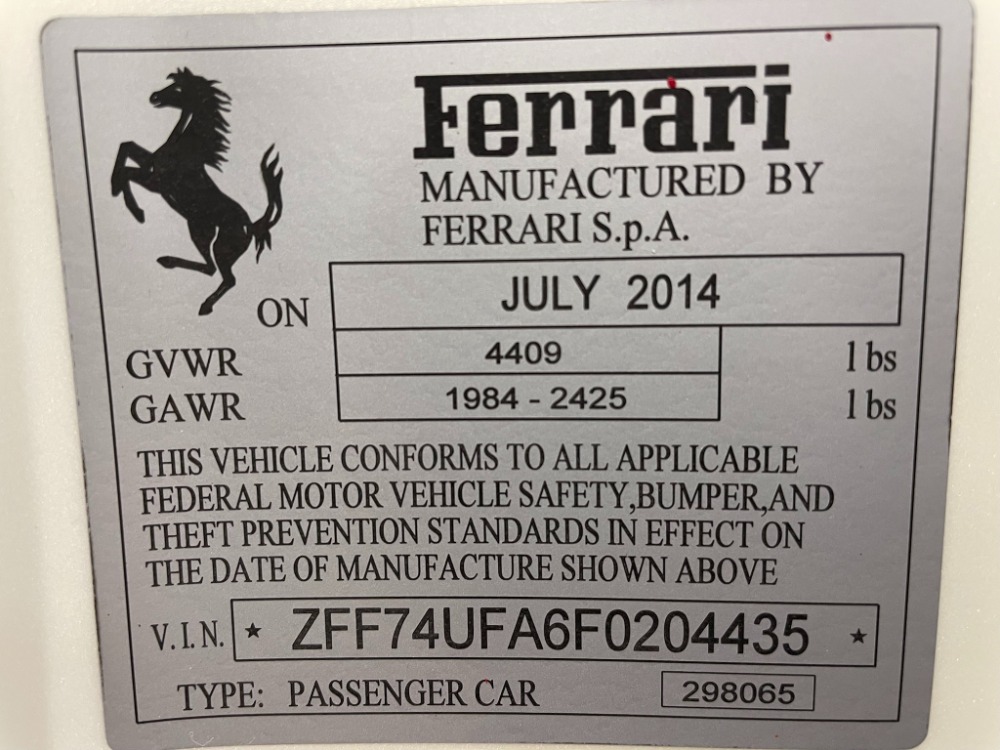 Used 2015 Ferrari F12berlinetta Used 2015 Ferrari F12berlinetta for sale Sold at Cauley Ferrari in West Bloomfield MI 96