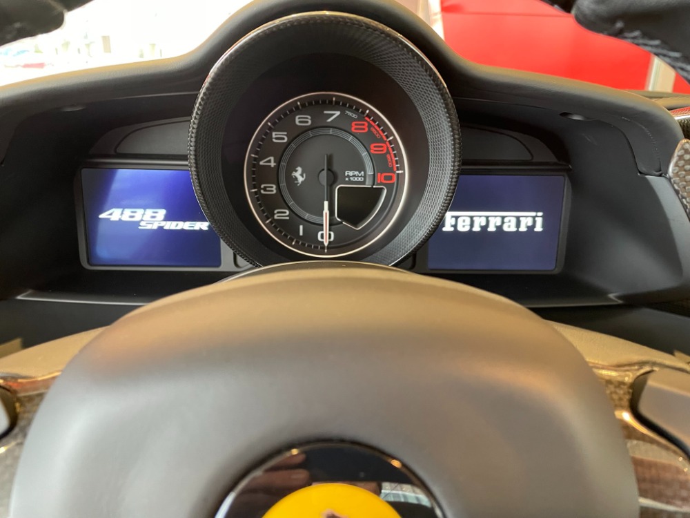 Used 2018 Ferrari 488 Spider Used 2018 Ferrari 488 Spider for sale Sold at Cauley Ferrari in West Bloomfield MI 38