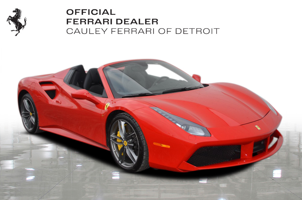 Used 2018 Ferrari 488 Spider Used 2018 Ferrari 488 Spider for sale Sold at Cauley Ferrari in West Bloomfield MI 4