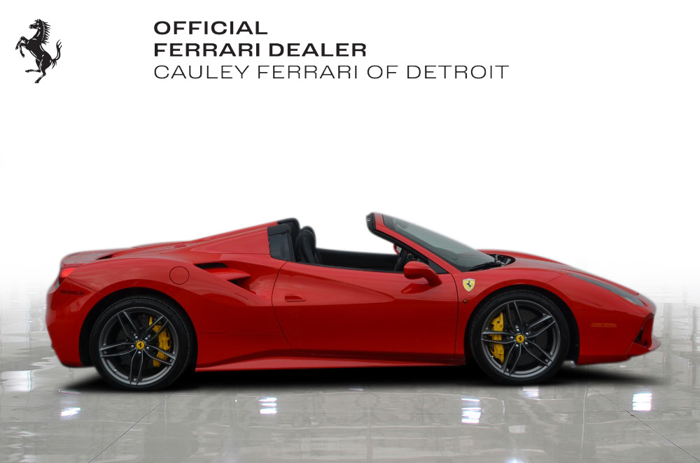 Used 2018 Ferrari 488 Spider Used 2018 Ferrari 488 Spider for sale Sold at Cauley Ferrari in West Bloomfield MI 5
